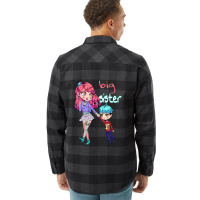 Funny Big Sister Gift Flannel Shirt | Artistshot