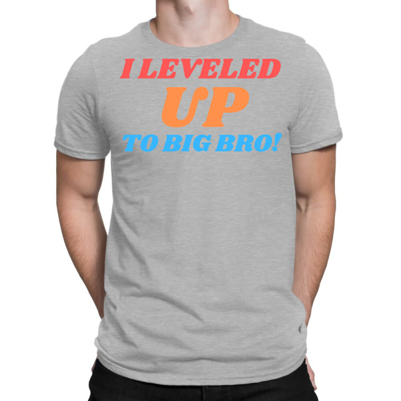 I Leveled Up To Big Bro New Brother Gift Travel T-shirt | Artistshot