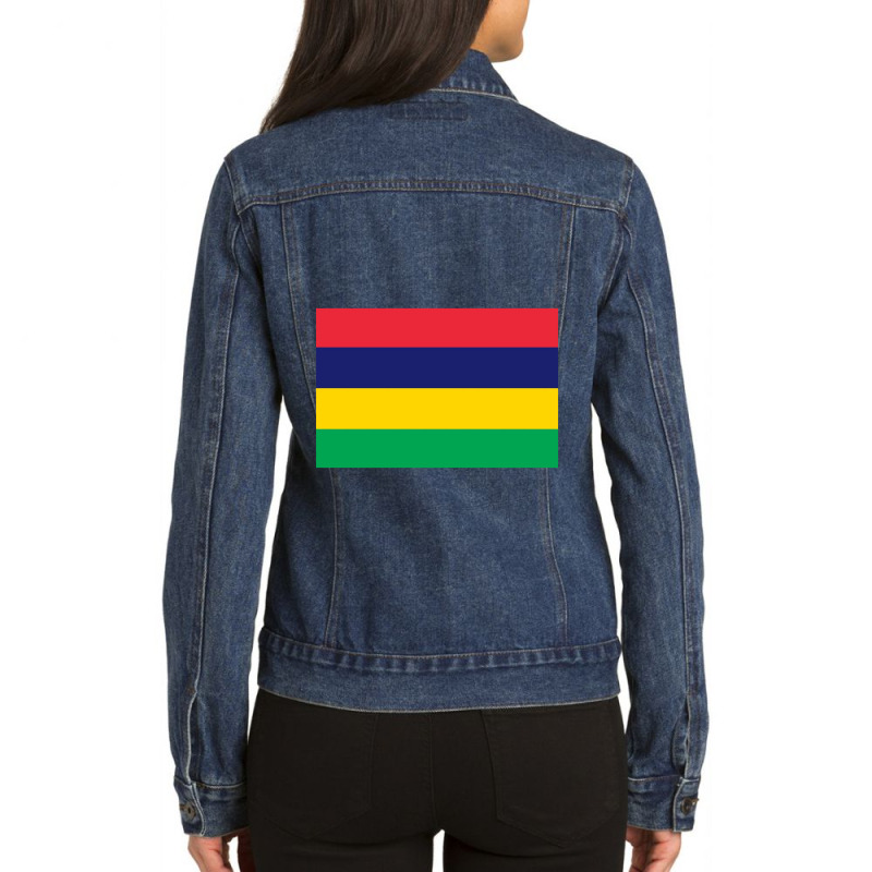 Mauritius Ladies Denim Jacket by perantoan | Artistshot