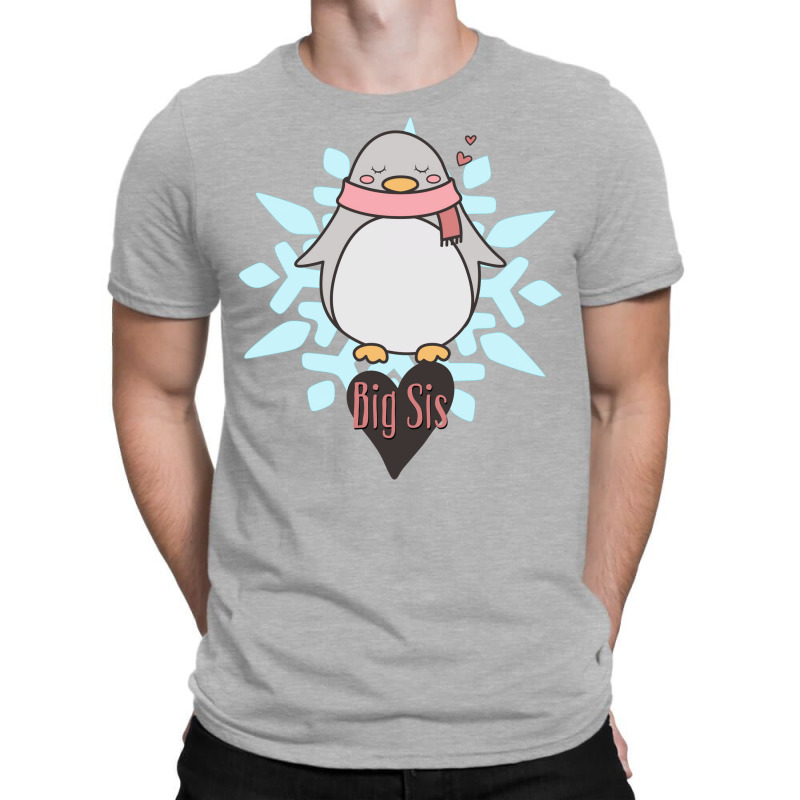 Penguin Big Sis Snowflake Travel T-Shirt by kuranaszondyv | Artistshot