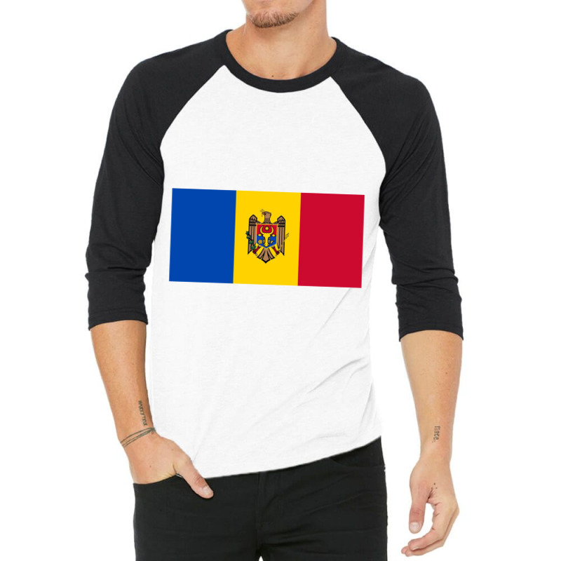 Moldova Classic 3/4 Sleeve Shirt | Artistshot