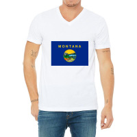 Montana Classic V-neck Tee | Artistshot