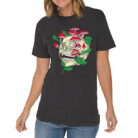 Mushroom Hunting Frog Design For Frog Lovers Vintage T-shirt | Artistshot