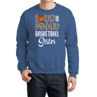 Leopard Loud Proud American Basketball Sister Fami Crewneck Sweatshirt | Artistshot