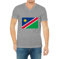 Namibia V-neck Tee | Artistshot