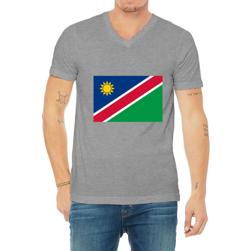 Namibia V-neck Tee | Artistshot