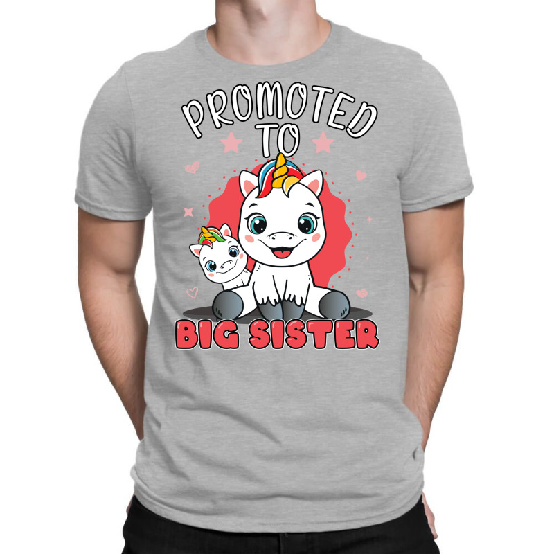 Promoted To Big Sister Unicorn Future Sister To Be T-Shirt by kuranaszondyv | Artistshot