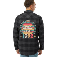 One Of A Kind Ltd Edition Best Of March 1992 Happy Flannel Shirt | Artistshot