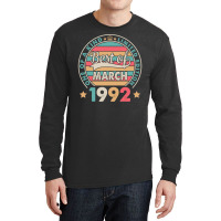 One Of A Kind Ltd Edition Best Of March 1992 Happy Long Sleeve Shirts | Artistshot