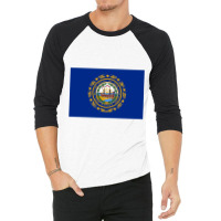 New Hampshire 3/4 Sleeve Shirt | Artistshot