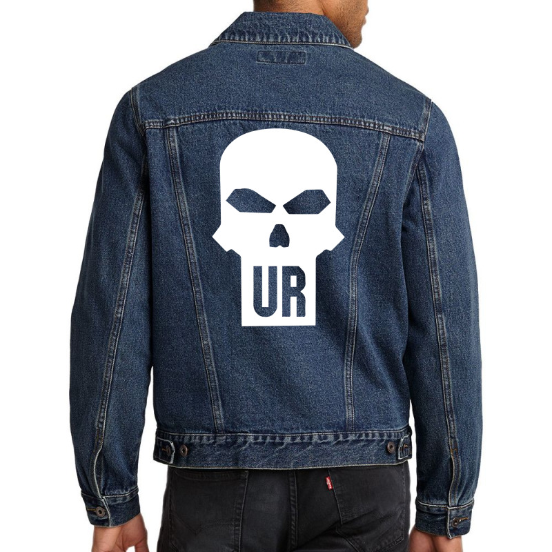 Underground Resistance Ur Punisher Men Denim Jacket by arvianart | Artistshot