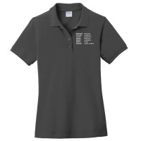 Biology Biologist Taxonomy Evolution Homo Sapiens Ladies Polo Shirt | Artistshot