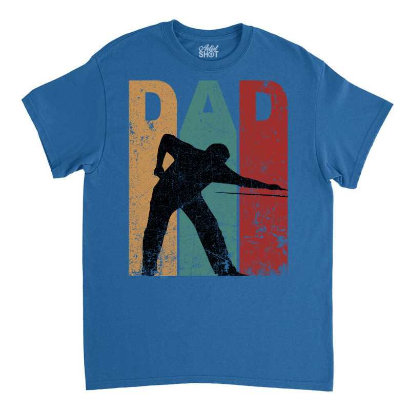 Billiards Dad Vintage Father’s Day Classic T-shirt by ndiwojaninw | Artistshot