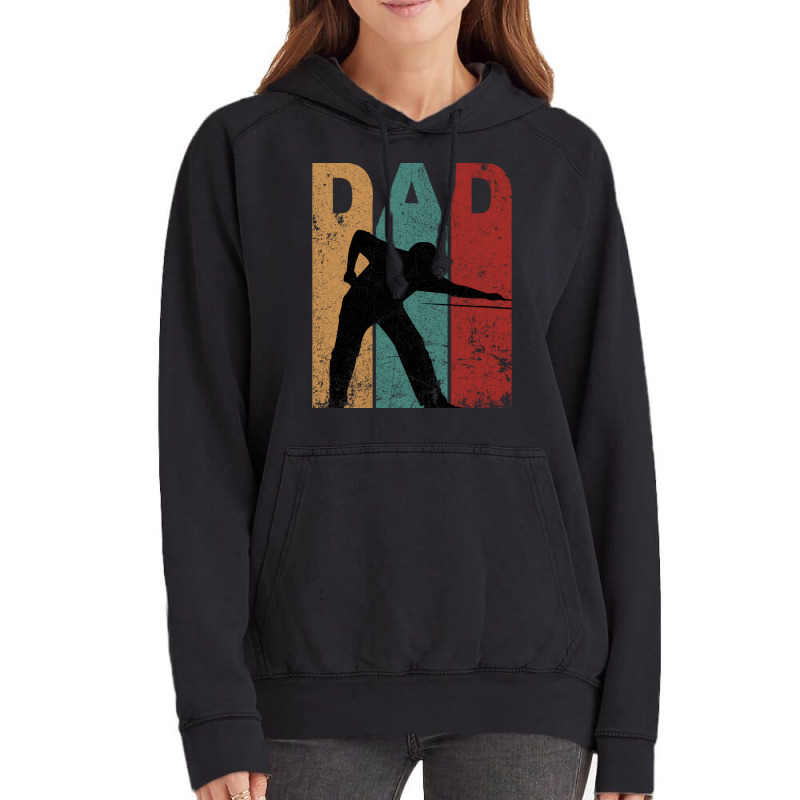 Billiards Dad Vintage Father’s Day Vintage Hoodie by ndiwojaninw | Artistshot