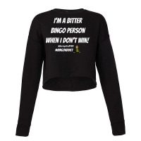 Bitter Bingo Hipster Cropped Sweater | Artistshot