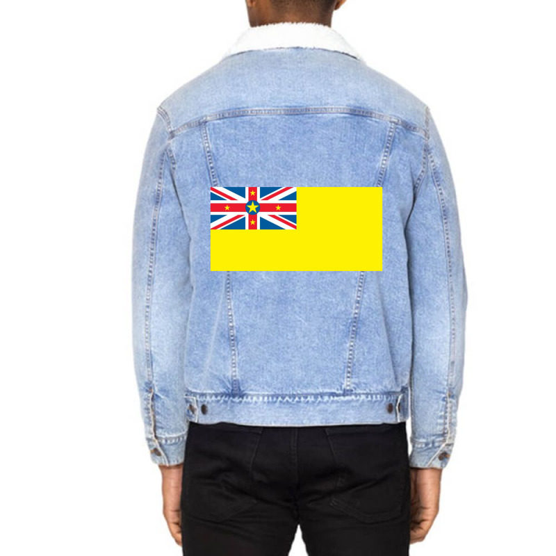 Niue Unisex Sherpa-lined Denim Jacket | Artistshot