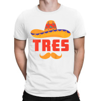 Kids 3 Year Old Mexican Fiesta Birthday Party Them T-shirt | Artistshot