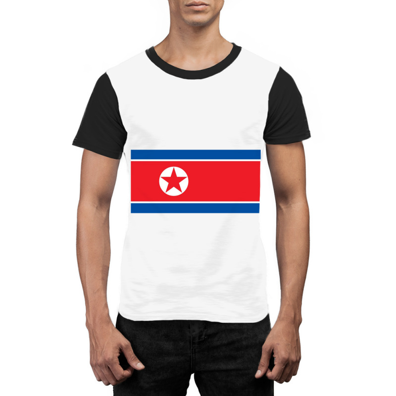 North Korea Graphic T-shirt | Artistshot