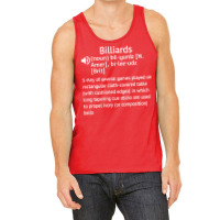 Billiards Hobbies Definition   Birthday Gift Ideas Tank Top | Artistshot