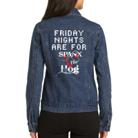 Friday Nights Ladies Denim Jacket | Artistshot