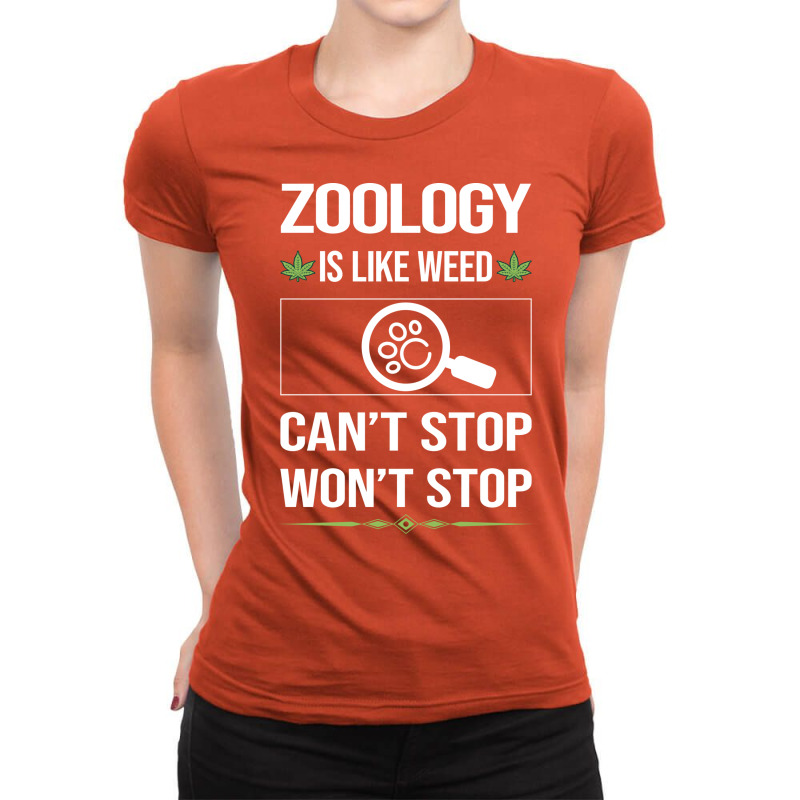 Funny Cant Stop Zoology Zoologist 80s Ladies Fitted T-Shirt by ngusevahikj | Artistshot