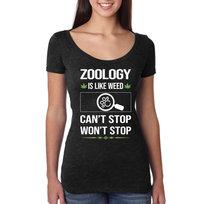 Funny Cant Stop Zoology Zoologist 80s Women's Triblend Scoop T-shirt by ngusevahikj | Artistshot