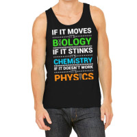 Funny Biology Chemistry Physics Definitions 70s Tank Top | Artistshot