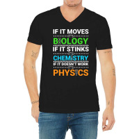 Funny Biology Chemistry Physics Definitions 70s V-neck Tee | Artistshot