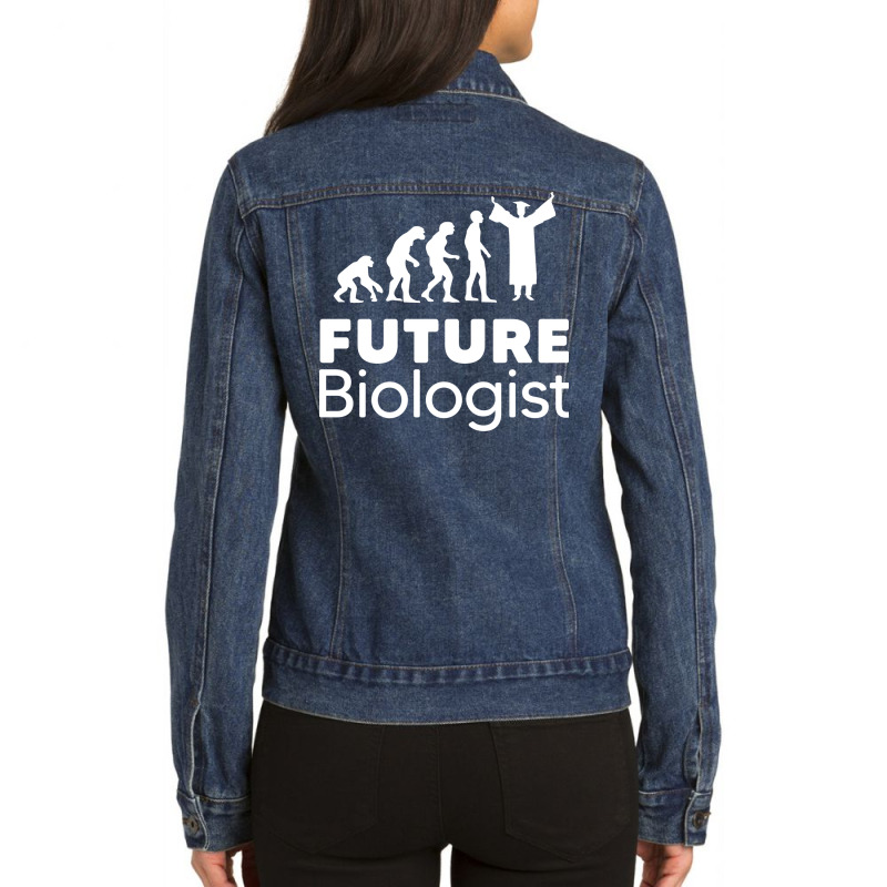 Future Biologist Retro Ladies Denim Jacket by limverjobetg | Artistshot