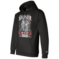 My Dad Is A Soldier Proud Army Dad Fathers Day Champion Hoodie | Artistshot