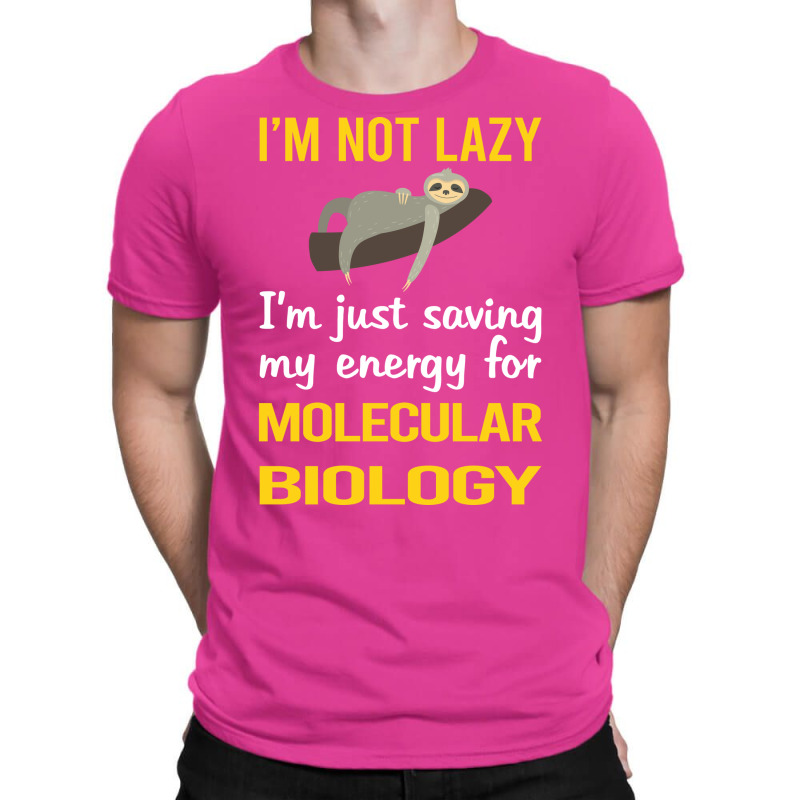 Funny Lazy Molecular Biology Aesthetic T-shirt | Artistshot