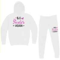 Big Sister Again Sibling Older Daughter Pregnancy Hoodie & Jogger Set | Artistshot