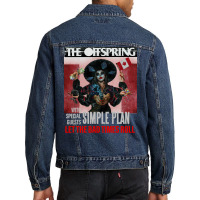 Tour Canada Let The Bad Times Roll Men Denim Jacket | Artistshot