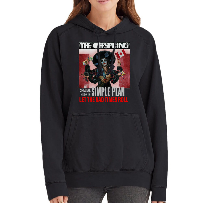 Tour Canada Let The Bad Times Roll Vintage Hoodie by dedeyrii | Artistshot