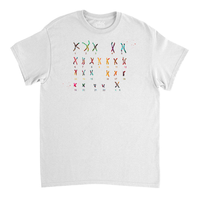 Female Chromosome Idiogram Aesthetic Classic T-shirt | Artistshot