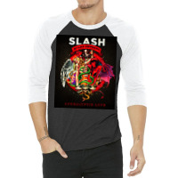 Guitarist Slash 3/4 Sleeve Shirt | Artistshot