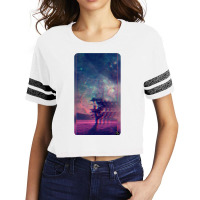 Laandscape Tree Design Scorecard Crop Tee | Artistshot