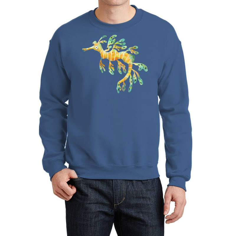 Leafy Seadragon Tumblr Crewneck Sweatshirt by boyzenpragp | Artistshot