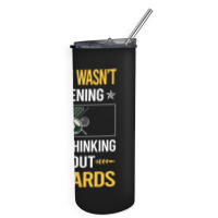 Sorry I Was Not Listening Billiards Skinny Tumbler | Artistshot