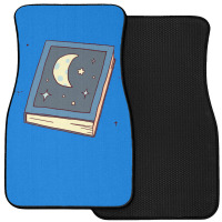 Magic Moon Spell Book Front Car Mat | Artistshot