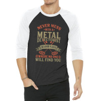 Funny Detectorist Metal Detecting Detectoring 3/4 Sleeve Shirt | Artistshot