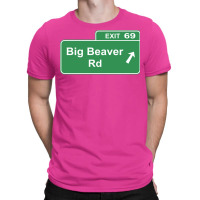 Detroit Big Beaver Exit 69 T-shirt | Artistshot