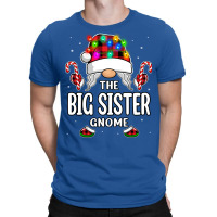 The Big Sister Gnome Matching Family Christmas Red T-shirt | Artistshot