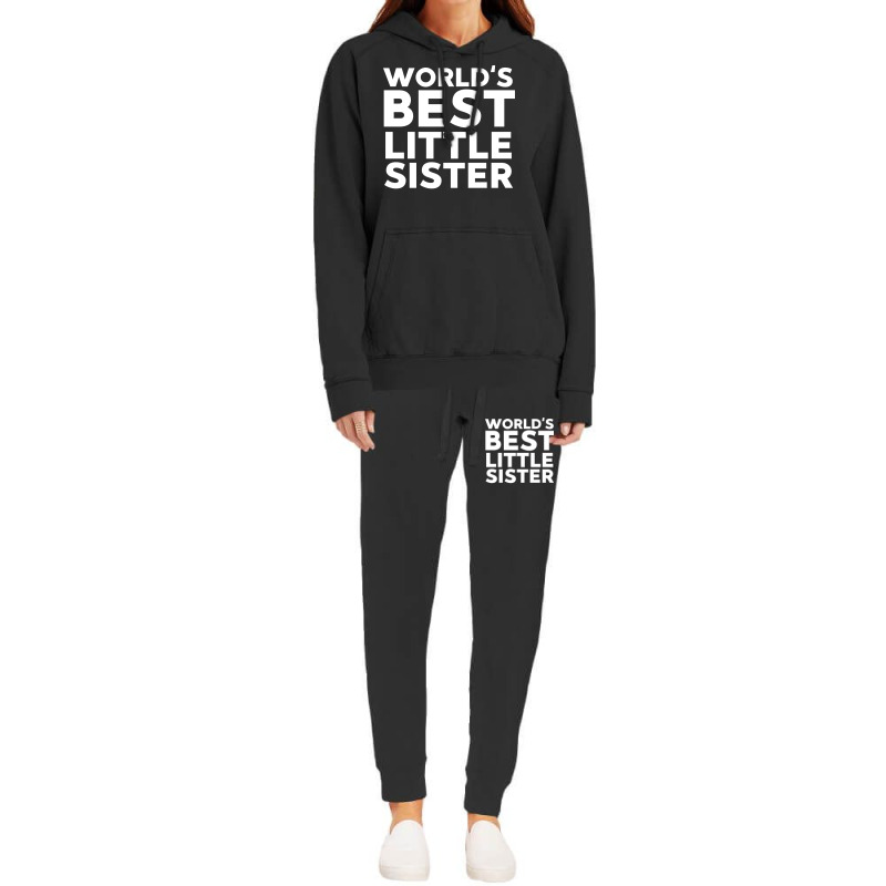 Worlds Best Little Sister Little Sister Nature Hoodie & Jogger Set | Artistshot