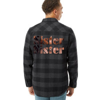 Sister Sister Cute Flannel Shirt | Artistshot