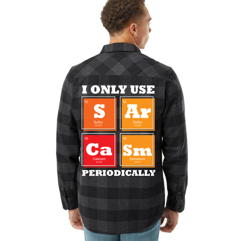 Sarcasm Biology Science Aesthetic Flannel Shirt | Artistshot