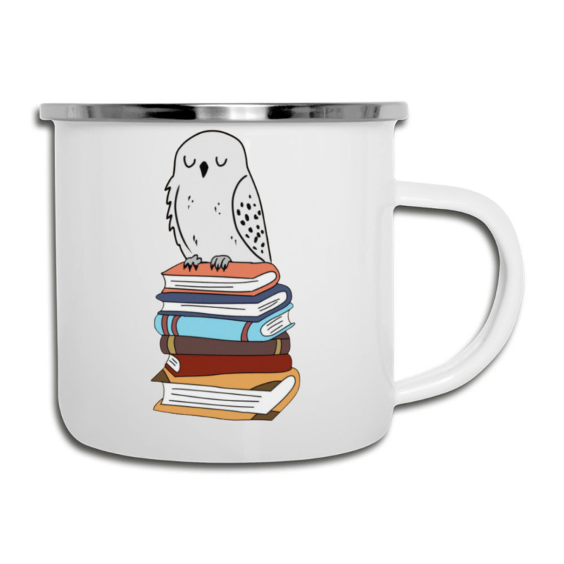 Magic Owl On Books 15 Camper Cup | Artistshot