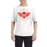 Tempus Fugit Memento Mori Latin Phrase T Shirt Youth Tee | Artistshot