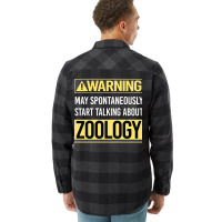 Warning About Zoology Zoologist Aesthetic Flannel Shirt | Artistshot