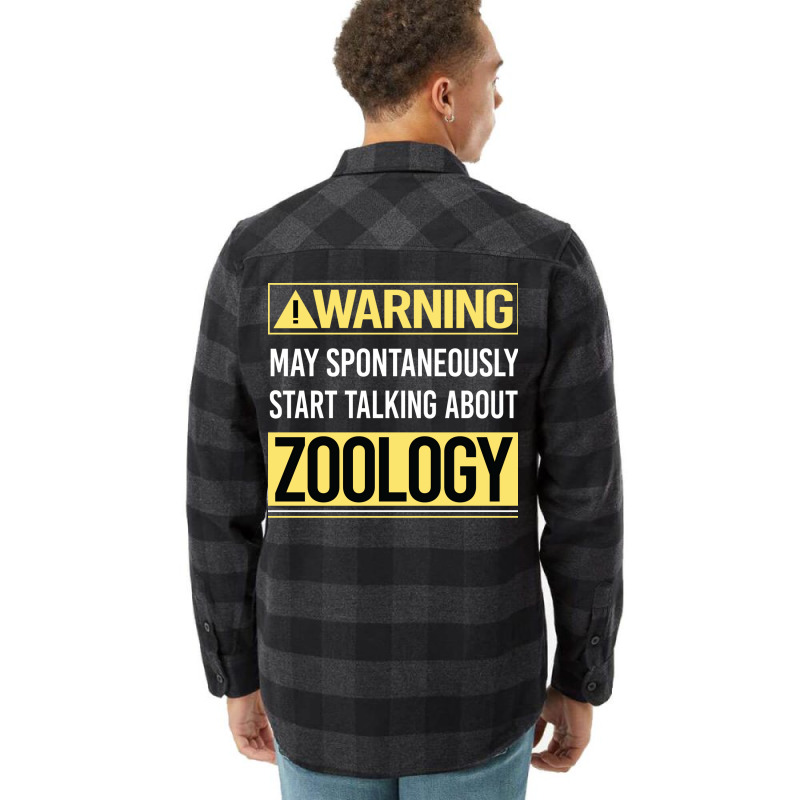 Warning About Zoology Zoologist Aesthetic Flannel Shirt | Artistshot